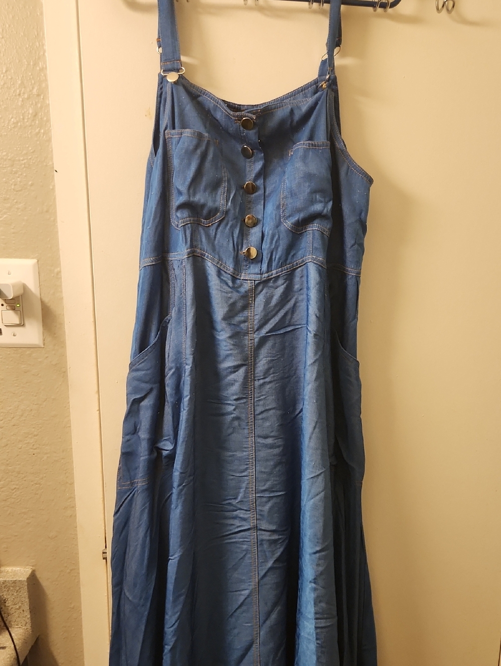 X Plus Wear L Overall Dress